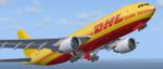 FSX/P3D Airbus A300-600 DHL o/b EAT package